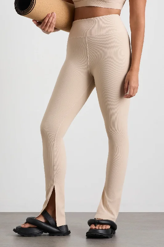 High Waist Split Hem Legging 205