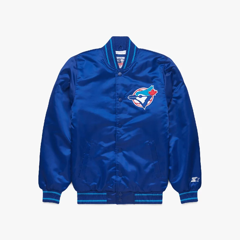 HOMAGE X Starter Blue Jays Satin Jacket