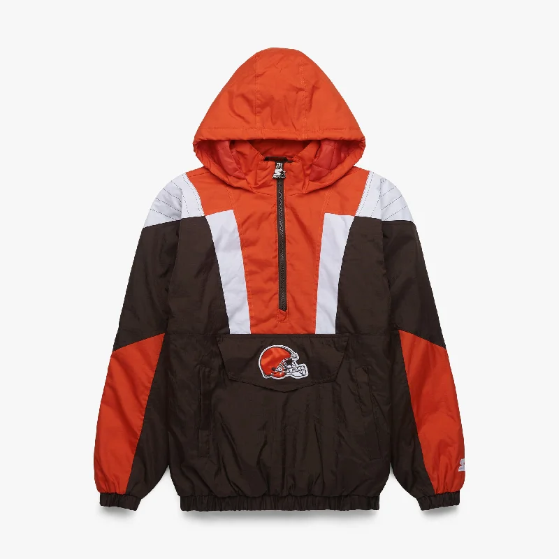 HOMAGE X Starter Browns Pullover Jacket