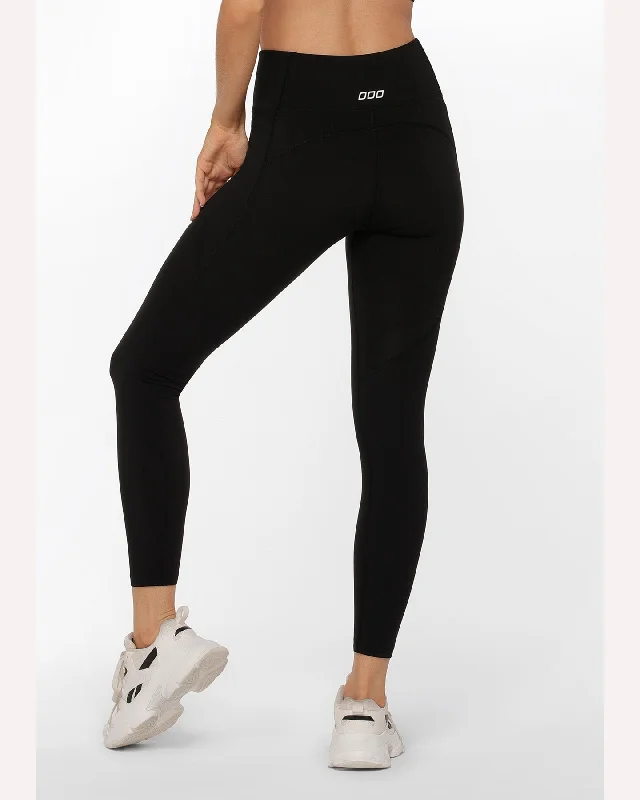 Lorna Jane Amy Phone Pocket Full Length Tech Leggings - Black