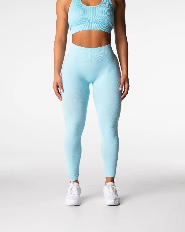 Pastel Blue Lift Seamless Leggings