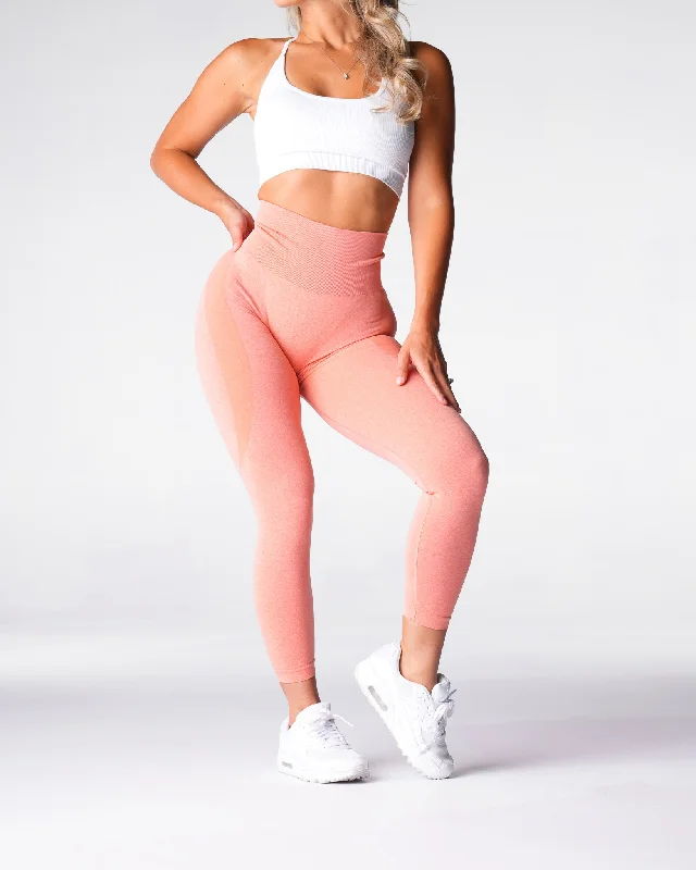 Peach Contour Seamless Leggings