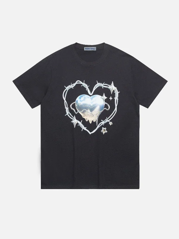 Aelfric Eden 3D Heart Print Tee