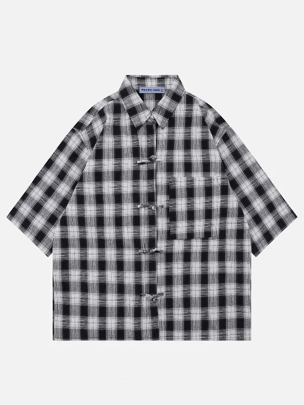 Aelfric Eden Knot Buckle Short Sleeve Shirt