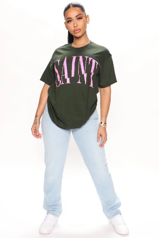 always-a-saint-t-shirt-green