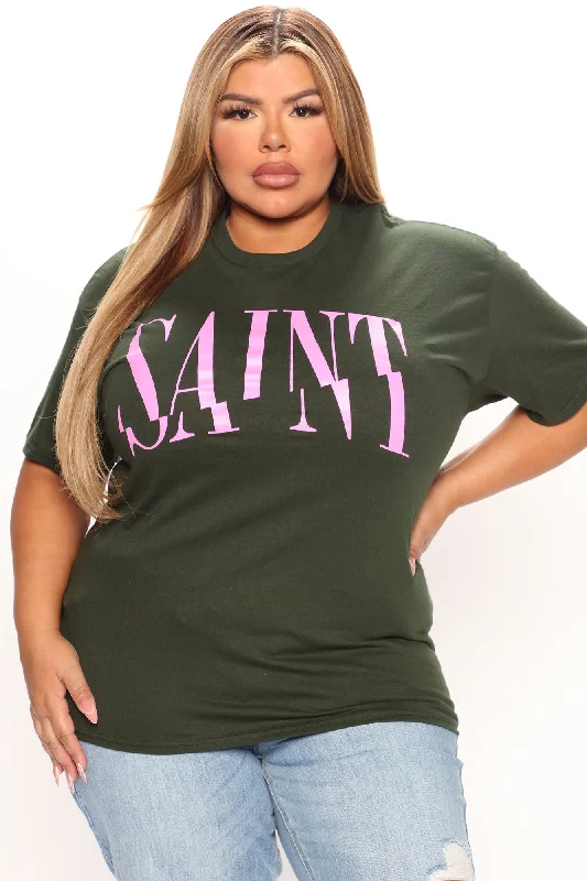 always-a-saint-t-shirt-green