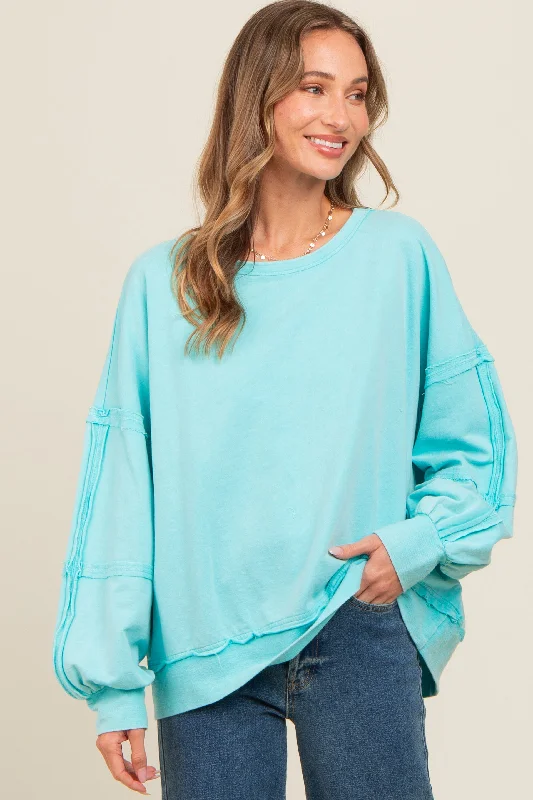 aqua-raw-hem-detail-maternity-pullover-top