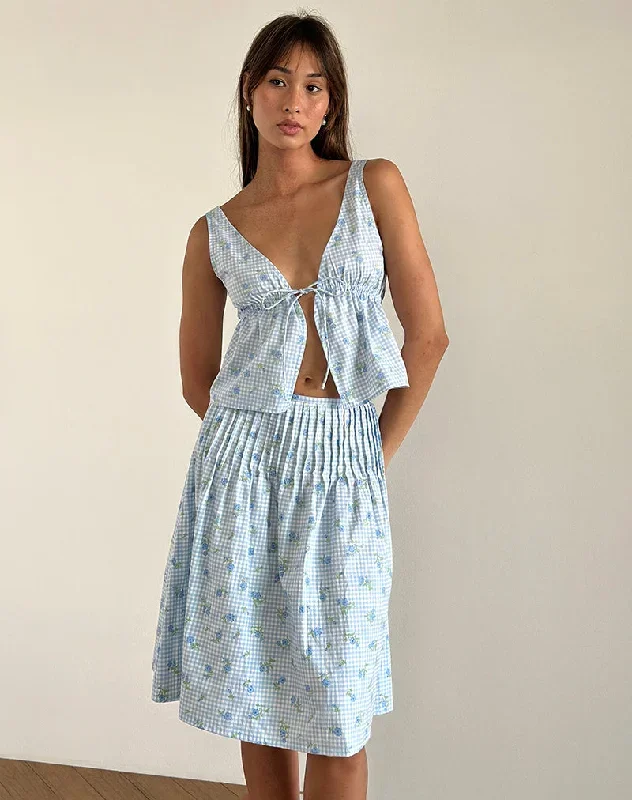 asada-midi-skirt-blue-flower-gingham