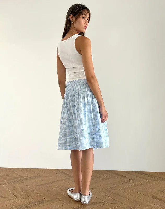 asada-midi-skirt-blue-flower-gingham