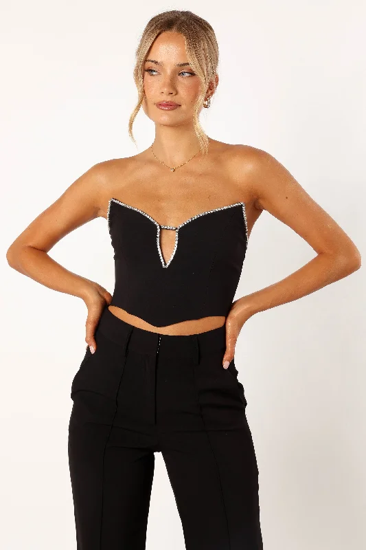 bec-bustier-top-black