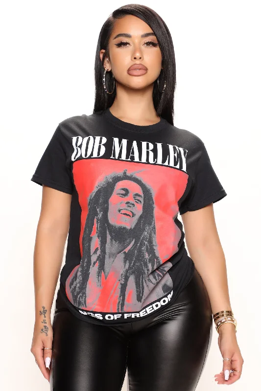 Bob Marley Songs Of Freedom Tee - Black