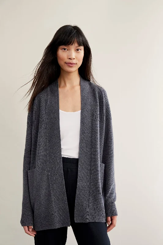 Brenna Merino Wool Cardigan