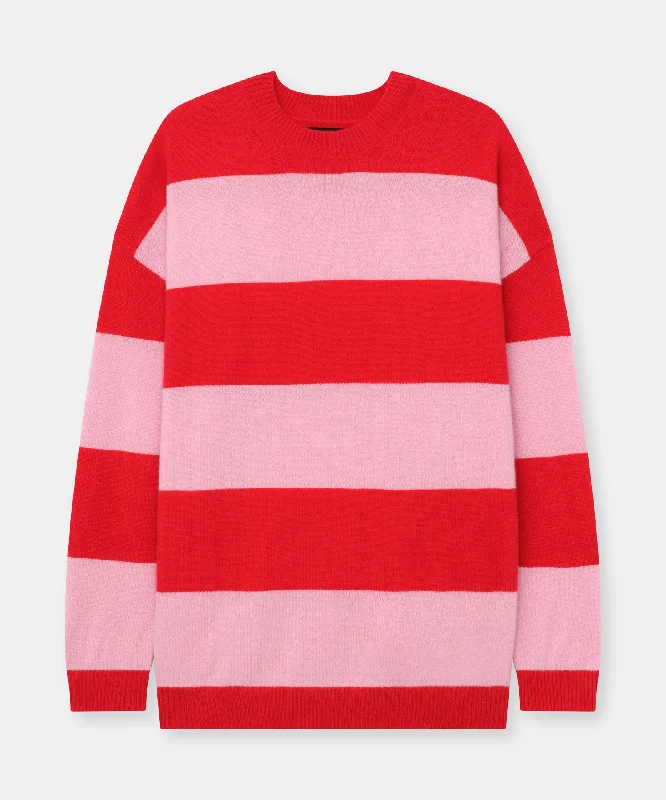 cashmere-oversized-striped-crewneck-sweater