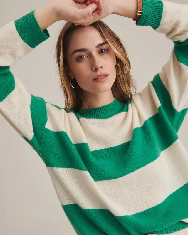 cashmere-oversized-striped-crewneck-sweater