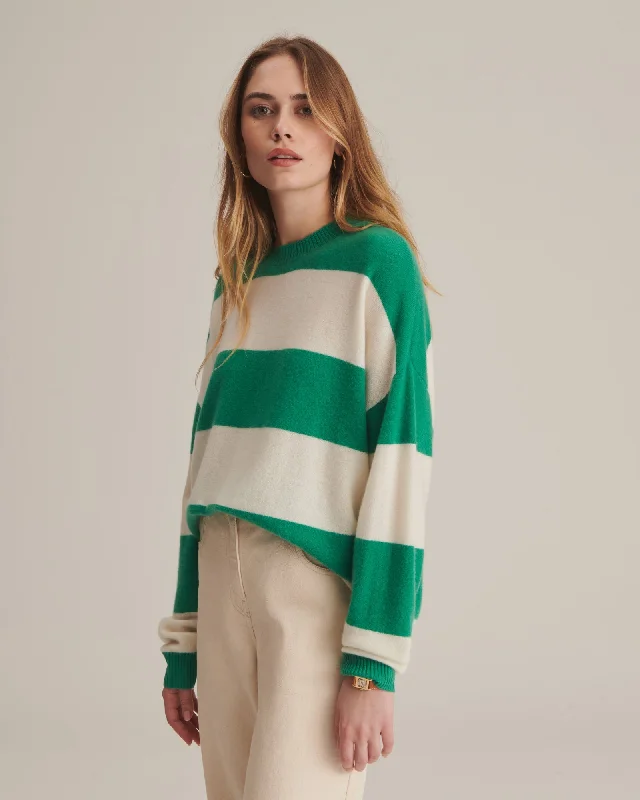 cashmere-oversized-striped-crewneck-sweater