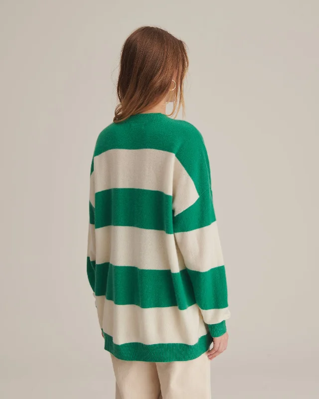 cashmere-oversized-striped-crewneck-sweater