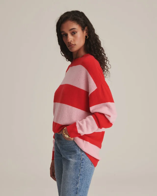 cashmere-oversized-striped-crewneck-sweater