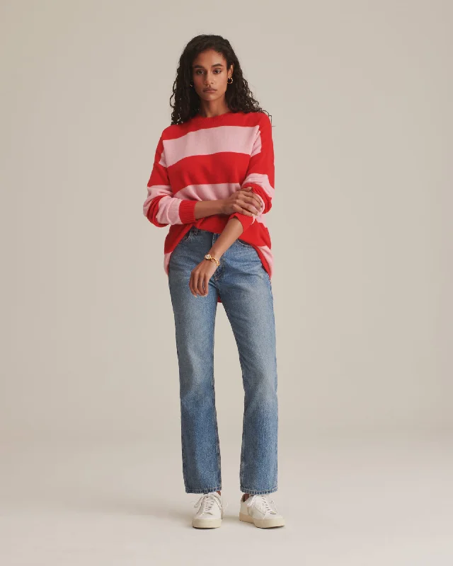 cashmere-oversized-striped-crewneck-sweater