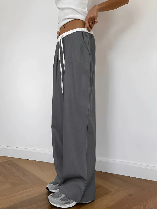 casual-contrast-binding-pants