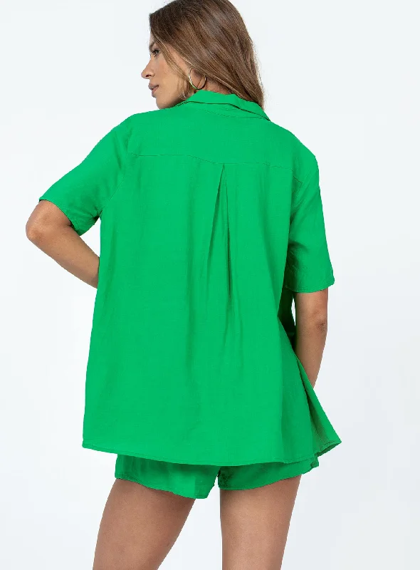 chloe-short-sleeve-set-green