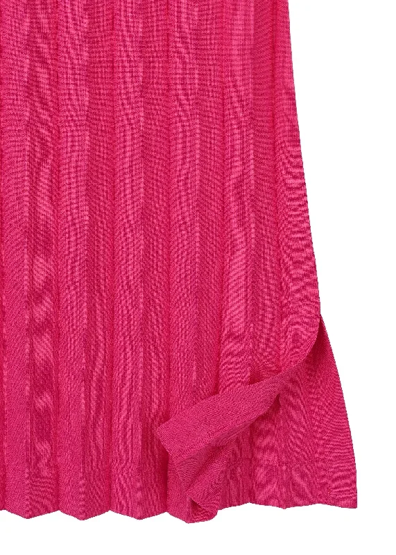 color-pleats-bottom-skirt