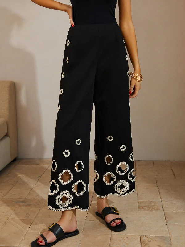 cotton-hollow-embroidered-cropped-pants