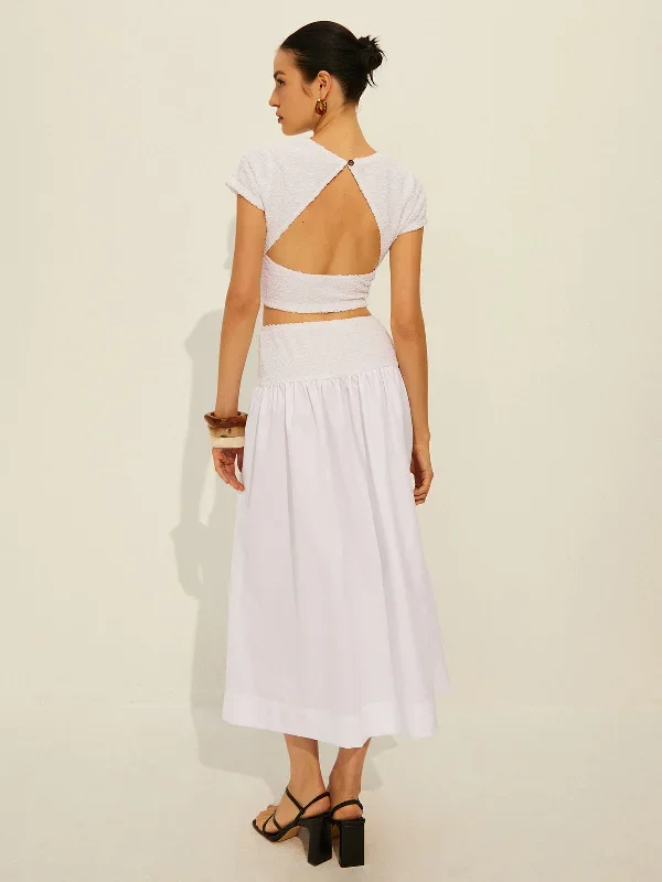 cutout-cap-sleeve-skirt-set