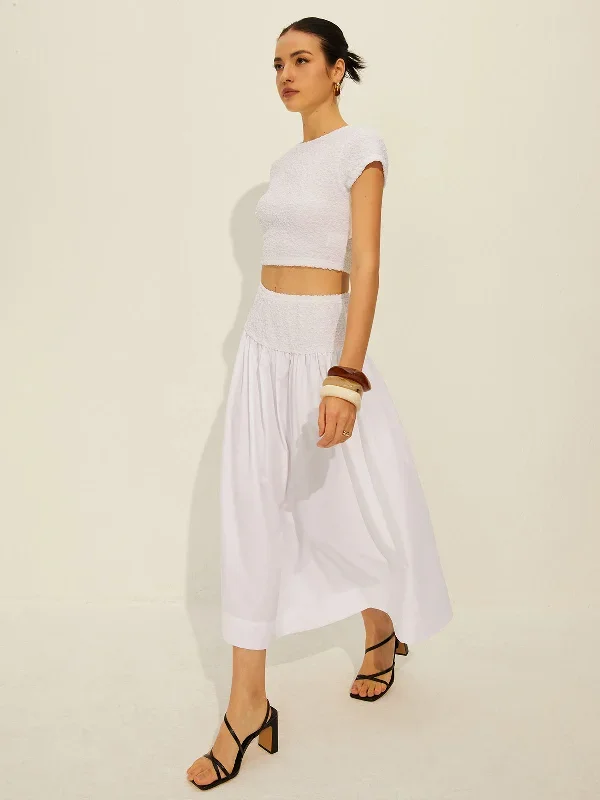 cutout-cap-sleeve-skirt-set