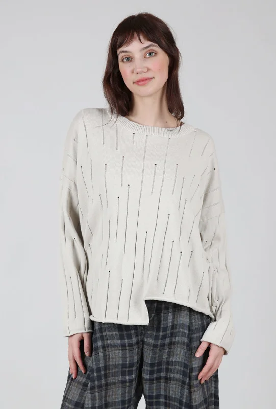 Rayne Sweater, Ashby White