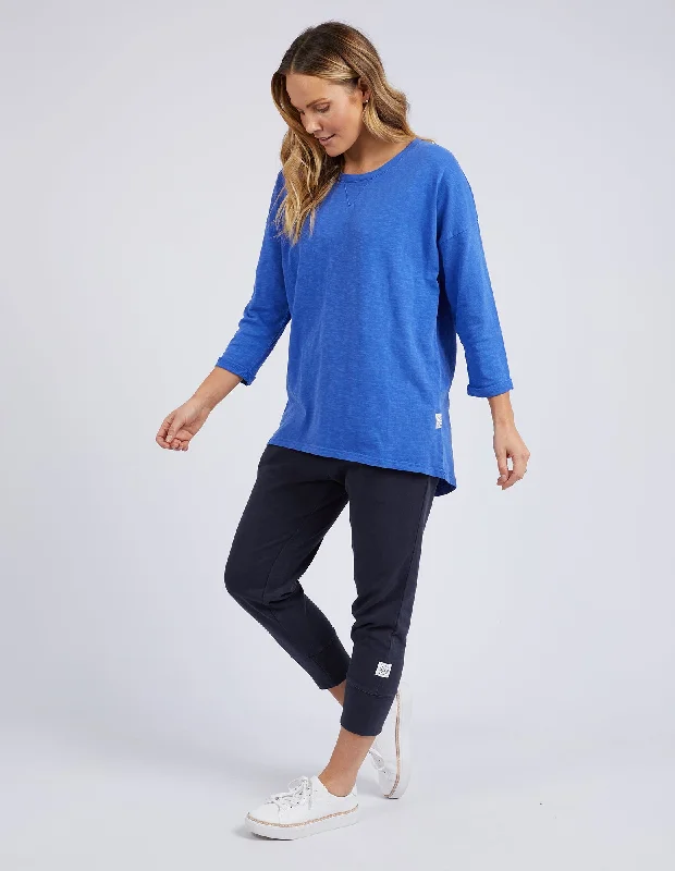 elm-annie-3-4-sleeve-tee-royal-blue