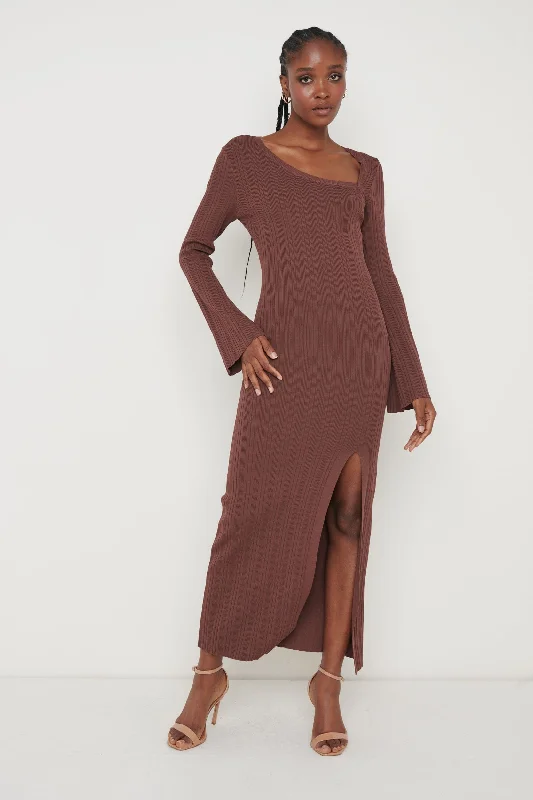 emmie-cut-out-knit-midaxi-dress-chocolate-brown