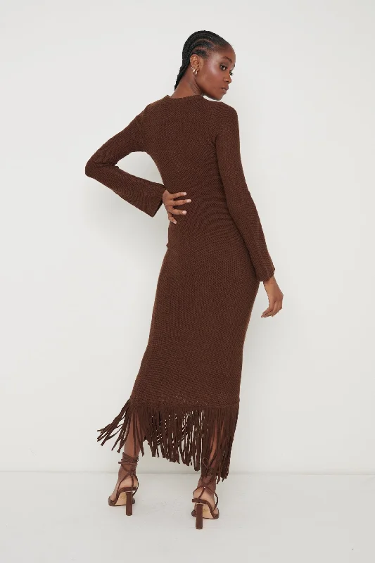 francoise-fringed-knit-maxi-dress-brown