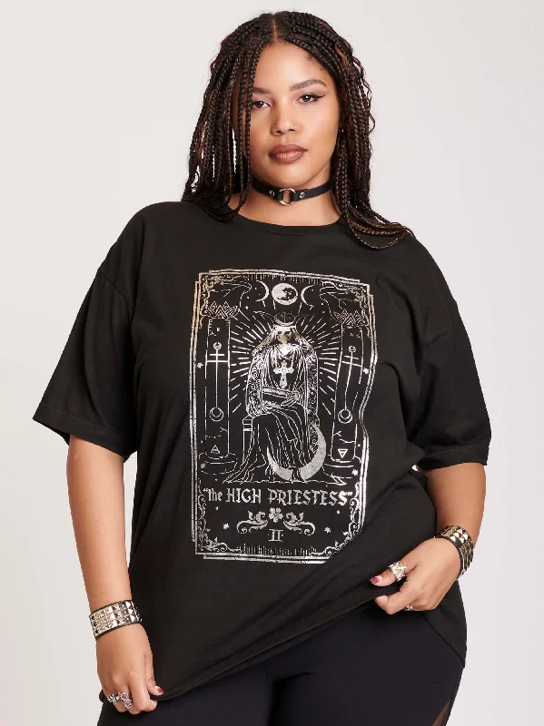 High Priestess Tarot T-shirt