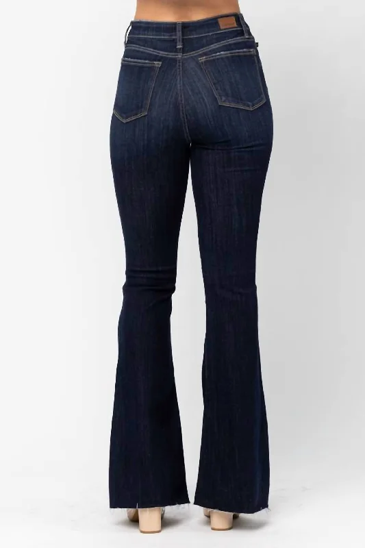 high-waist-flare-jeans-in-dark-stain