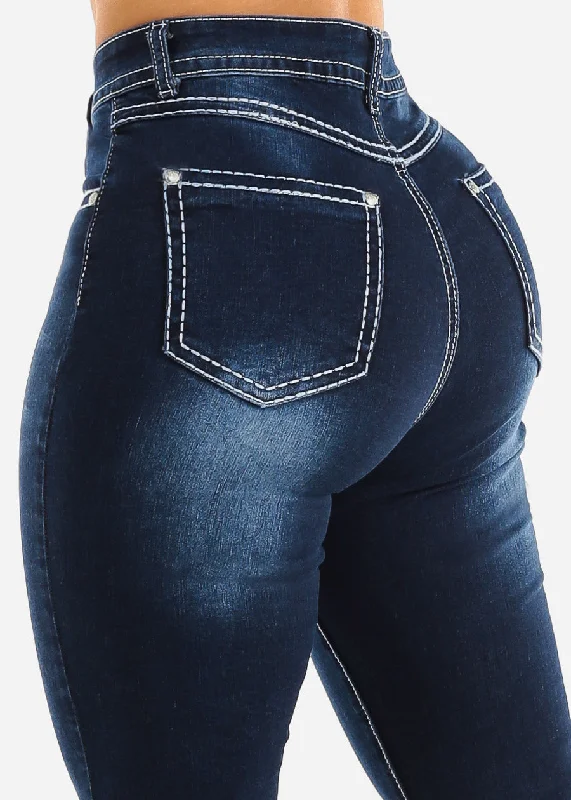 high-waisted-butt-lifting-bootcut-jeans-dark-blue-hy473dkblu