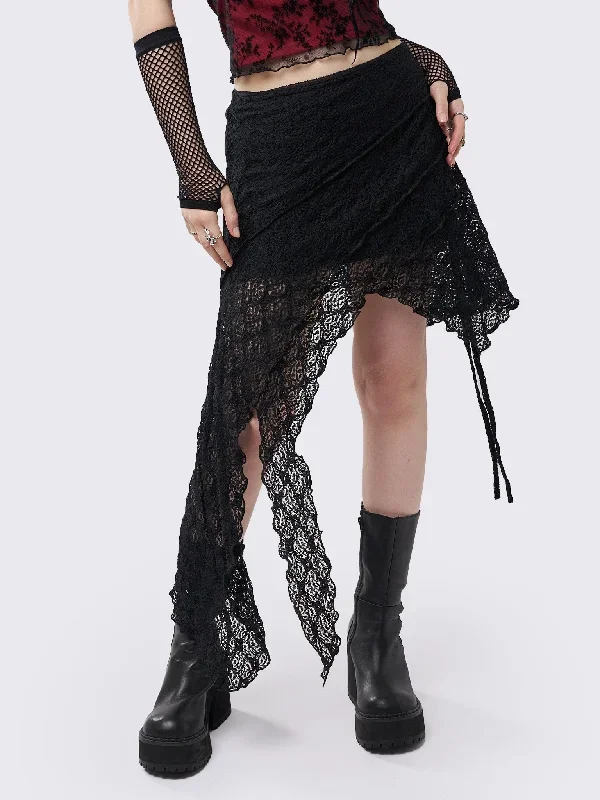 honora-lace-ruffled-asymmetrical-skirt