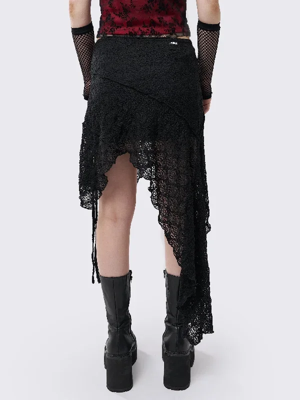 honora-lace-ruffled-asymmetrical-skirt