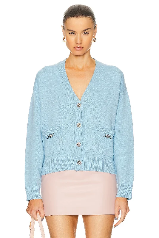 Interlock Knit Cardigan