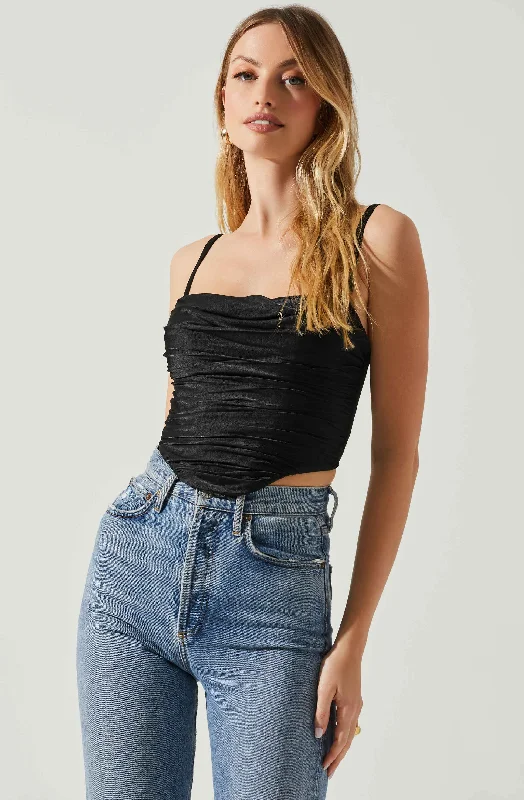 janet-pleated-bustier-top