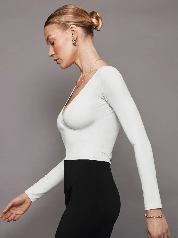 long-sleeve-wrap-top-white