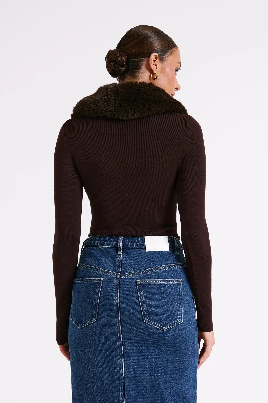 maieve-fur-trim-knit-top-dark-brown