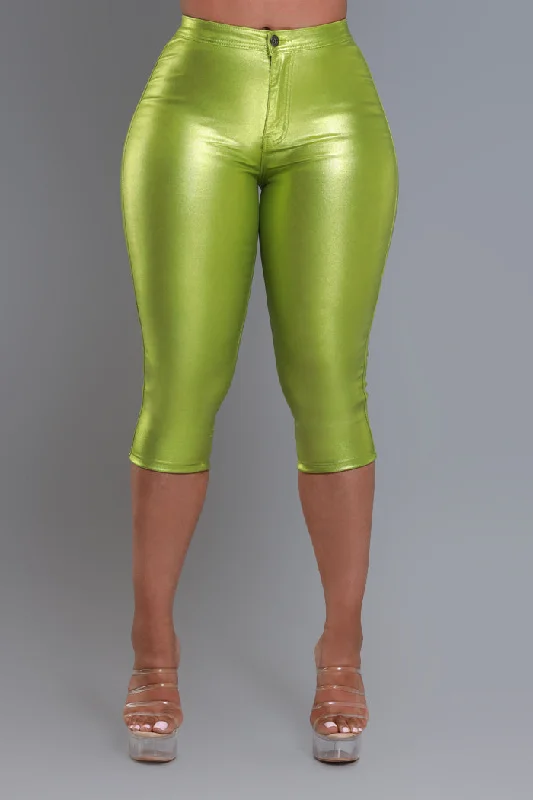 make-it-shimmer-high-rise-metallic-capri-pants-lime