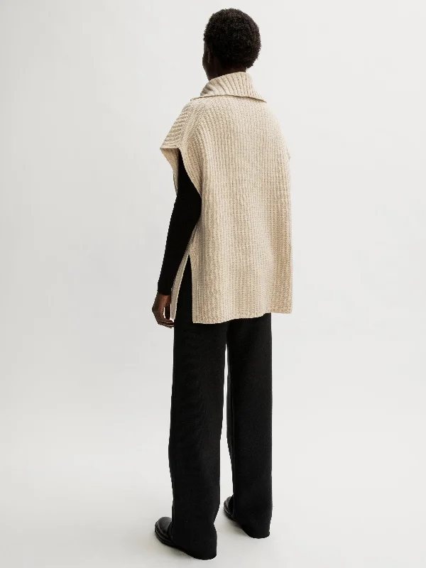 merino-rib-zip-poncho-cream