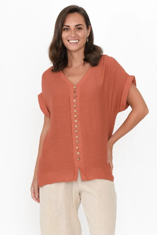 miray-rust-cotton-blend-button-top