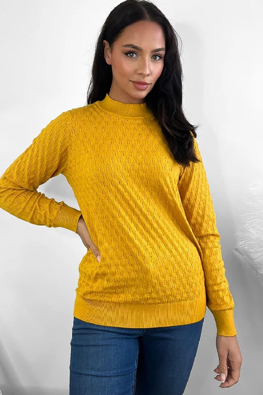 mock-high-neck-patterened-knit-pullover