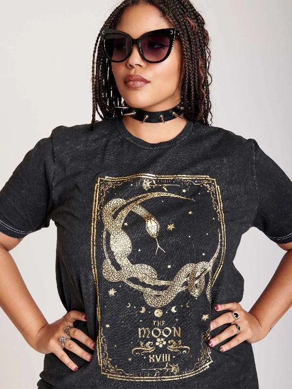 Moon Tarot Gold T-shirt