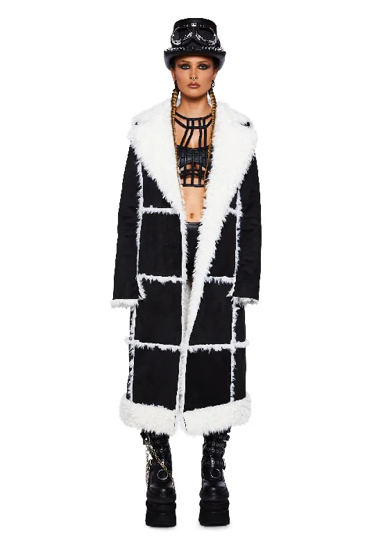 Myriad Memories Faux Fur Coat