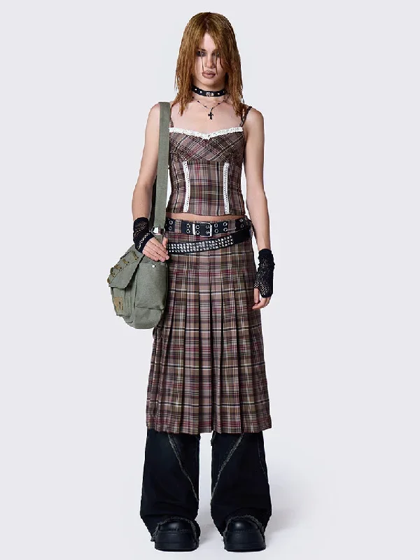 nenna-pleated-tartan-midi-skirt