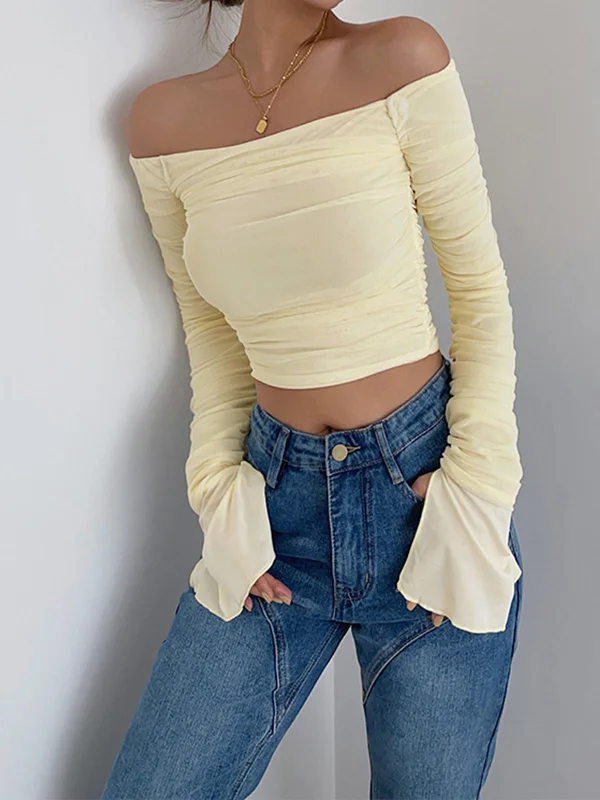 off-shoulder-mesh-crop-shirt