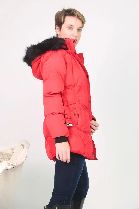 petite-quilted-jacket-with-belt-red